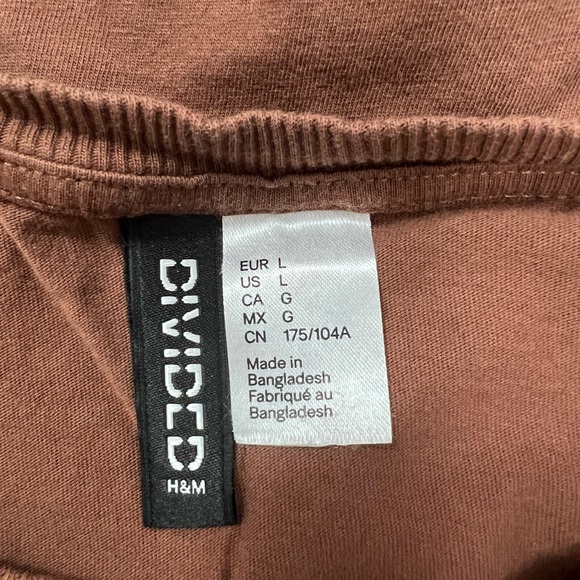 H&M cropped brown t-shirt - Picture 5 of 5